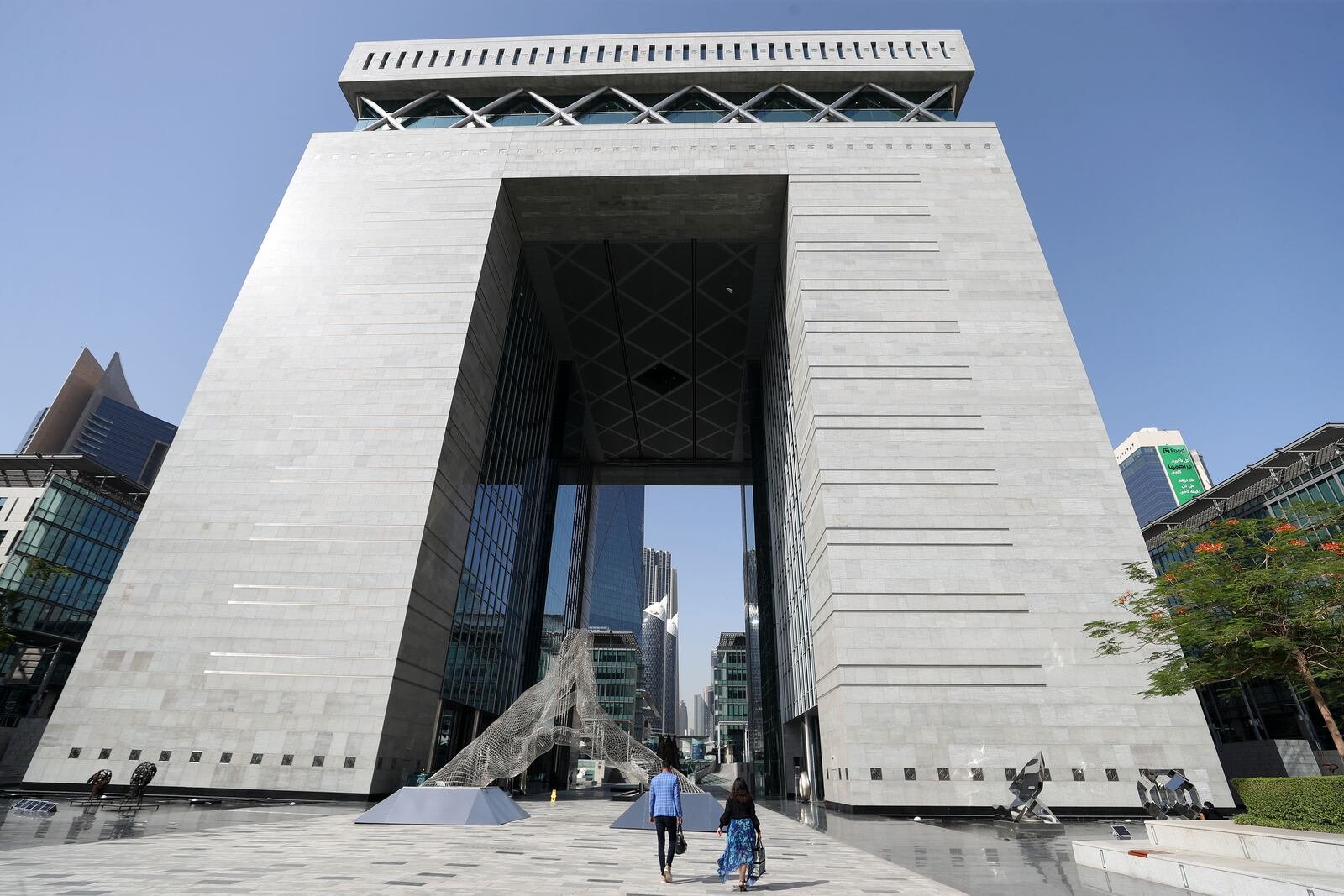 The Gate building at the Dubai International Financial Centre