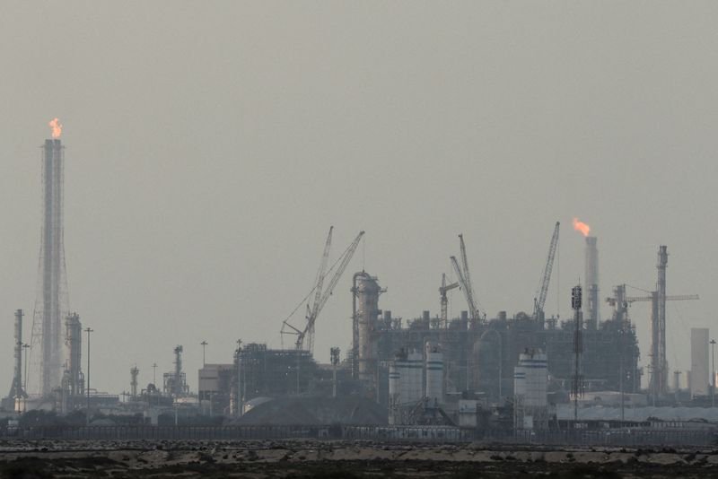 QatarEnergy liquefied natural gas production facilities in Ras Laffan Industrial City, Qatar